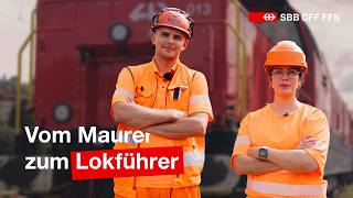 Ein Tag bei der SBB als: Lokführer:in Bauzüge.