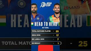 India Vs Sri Lanka Head To Head In T20Is | India Vs Sri Lanka | Team India