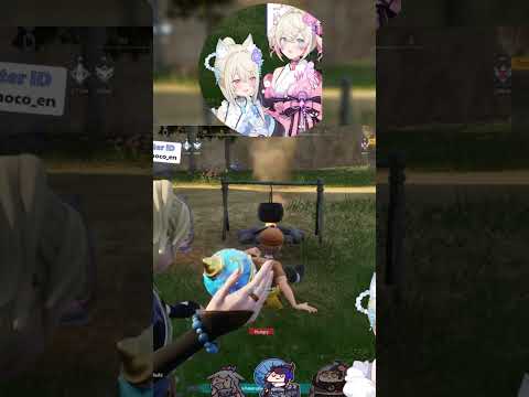 FUWAMOCO love to Bonk ingame - Palworld #fuwamoco #hololiveenglish #holoadvent #palworld #envtubers