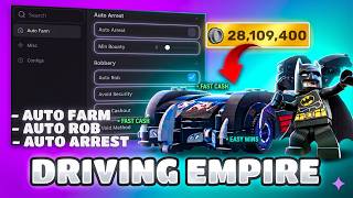 Driving Empire Script —  Auto Farm EVENT, Auto Arrest, Auto Rob (BEST)