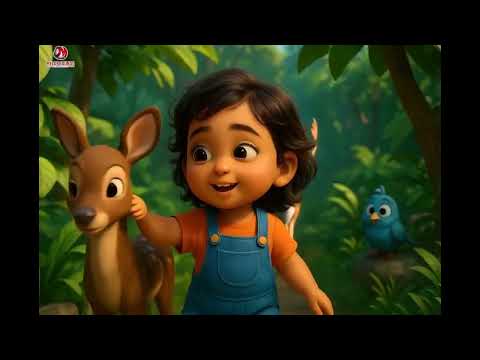Jungle Safari - Tiger And pooh - Kids Songs - Nursery Rhymes - New Baby Bedtime Stories 2025 Hindi