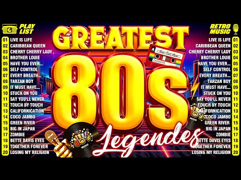 Best of 80s Music Legends  - Tears For Fears, Madonna, Cyndi Lauper, Modern Talking, Michael Jackson