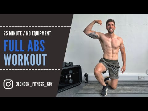 Abs Workout 25 Minutes | NO EQUIPMENT | Bodyweight only workout to build a strong 6-pack