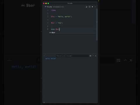 PHP is a fun language