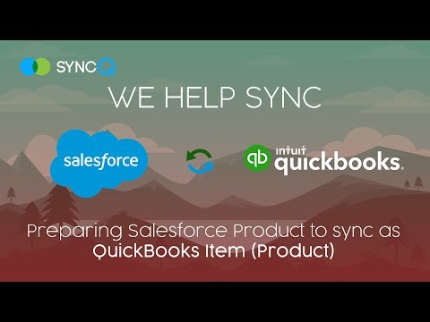 SyncQ Sync Automation - Syncing Salesforce product as QuickBooks item