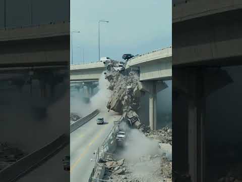 AI bridge fall #aivideogenerator #aivideo #viralvideo #aitechnology