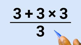 Only 1 in 5 Can Solve This Math Problem!