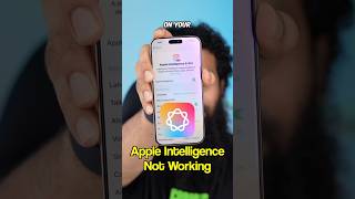 Nahi chalraha Apple Intelligence? #shorts