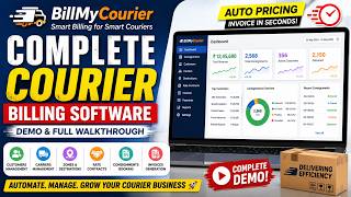 BillMyCourier Demo | Complete Courier Billing Software Tutorial & Features