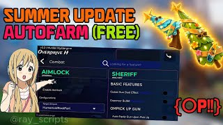 MURDER MYSTERY | 🌴 Summer Update ☀️  | Autofarm and OP Hub | Website