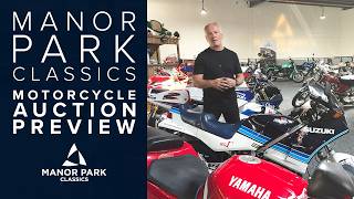 July Motorcycle Auction Preview - Friday 17th July Manor Park Classics