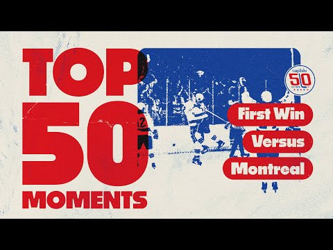 Capitals Top 50 Moments | First Win Versus Montreal