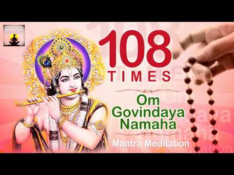 OM GOVINDAYA NAMAHA  |108 Chanting | The Names of Lord VISHNU Mantra Mediation