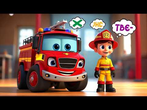 BLAZE THE TALKING FIRETRUCK AND ADAM THE FIREMAN