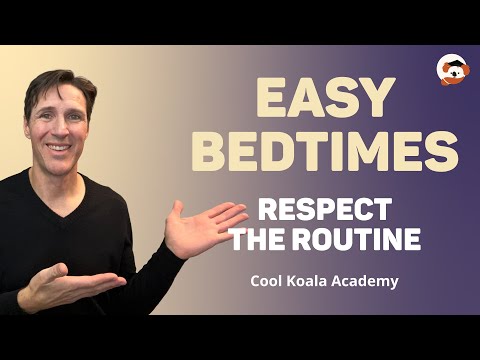 ❤️ EASY Ways to Help Your Child Fall Asleep | RESPECT the Routine 😴