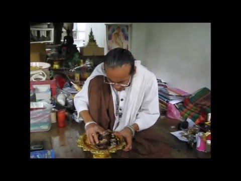 Blessing Guman Thong 3 brother By AC NiKom TriWet for my RealAmulet Shop กุมารทอง อาจารย์คม ไตรเวท