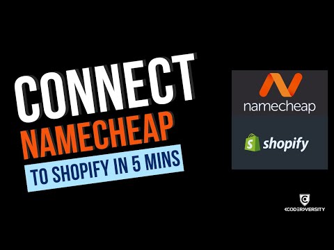 Connect a Namecheap Domain with Shopify | Namecheap DNS Setup Tutorial