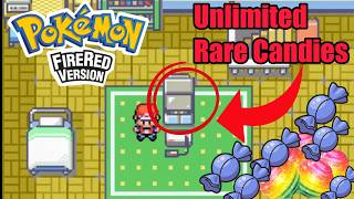 🎮 How to Get Unlimited Rare Candies in Pokémon FireRed (Cheat Code Guide!) 💥