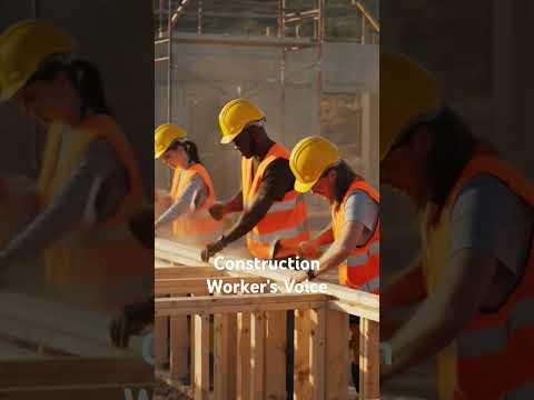 Hammer Sounds & Gentle Wind – Construction ASMR at an Unfinished House 🔨🌬️ #asmrsounds #construction