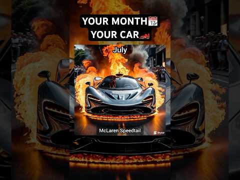 YOUR MONTH YOU CAR#car #shorts #calendar #shortvideo #supercars