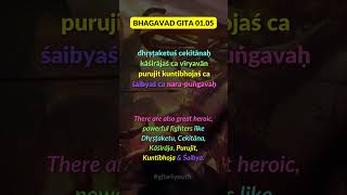 ✨ Bhagavad Gita As It Is Sloka 1.5 | Gita4youth ISKCON #gitashorts #bhagavadgita #iskcon