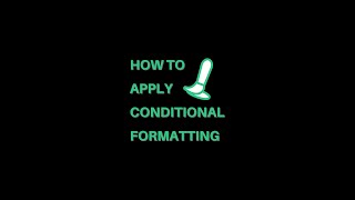 How to apply CONDITIONAL FORMATTING for entire row in #Excel? 🤯