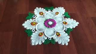 Easy And Simple Function Rangoli
