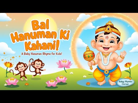 👶🕉️ Chhote Hanuman Ji #babyrhymes  #toddlercartoons  #choochootrain #cocomelon #babyshark #hanuman