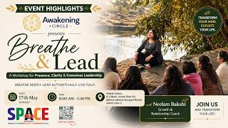 Breathe Deeply, Lead Authentically, Live Fully | Workshop Highlights #breatheandrelax