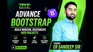 Advanced Bootstrap  Tutorial | Build Modern Responsive Websites