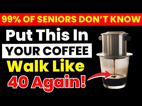Put This in Your Coffee to Feel 20 Years Younger! ☕💪