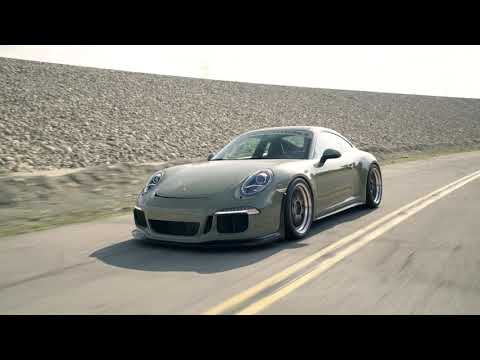 INOZETEK Khaki Green Porsche 911