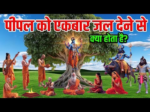 श्री कृष्ण कहते है पीपल के वृक्ष को एकबार जल देने से क्या होता है? जानिए पीपल के वृक्ष का माहात्म्य