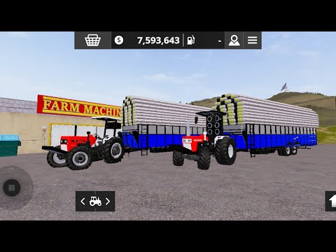 Fs20 swaraj turbo & swaraj simple test heavy trolly mountain|| #fs20 #trending #youtube