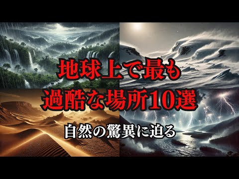 地球に存在する最も過酷な場所10選！自然の驚異に迫る