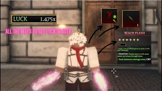 All the way to get Luck boost in Attack On Titan Revolution