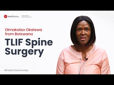 Dimakatso Okatswa Got Minimally Invasive TLIF Spine Surgery in Artemis Hospital, Gurugram, India