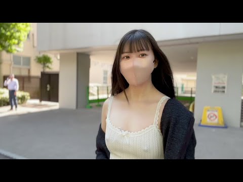 【初投稿】大学抜け出してノーブラ散歩【スケスケ】