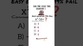 Only 1% Can Solve This Easy Equation!#mathchallenge