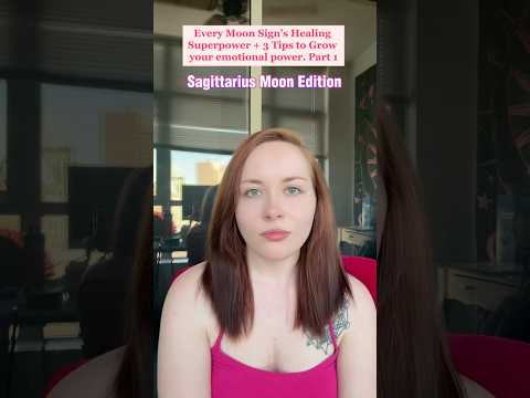 Sagittarius Moons Healing Superpower ✨ #mooninsagittarius #sagittariusmoon #astrologytips