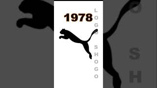 Puma Logo Evolution #evolution #puma #shortsviral