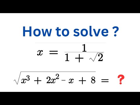 A Nice Algebra problem | Math Olympiad | can you solve this?
