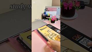 Study With Me ☕📚 | Aesthetic Desk Setup & Motivation  #Norelia_study #studywithme #studymotivation🇺🇸