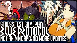 Blue Protocol - No Longer An MMORPG - Beta Gameplay + New Zone Revealed + No More Updates! (News)