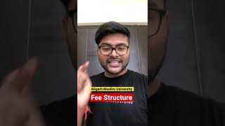 Aligarh Muslim University Fee Structure | B Tech 1st Year Fee | #Shorts