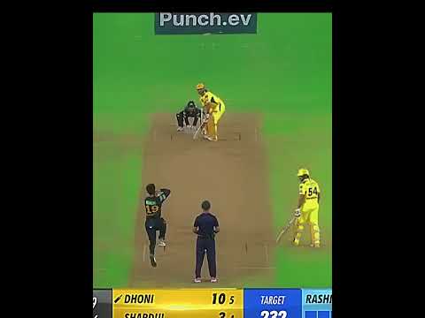 MS DHONI 2 SIXES #cricket #ipl
