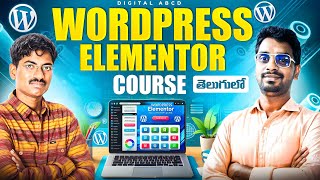 Free Course -Complete Wordpress Elementor Website Design Tutorial in Telugu