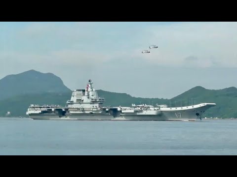 航母山東艦抵港  LIVE  |  解放軍海軍山東艦航空母艦訪問香港5天  編隊「湛江」、「延安」號導彈驅逐艦   「運城」號導彈護衛艦駛入香港水域  |  數碼港  |  SAMi LIVE HK