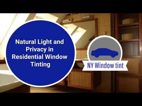 Natural Light and Privacy with Residential Window Tinting in Brooklyn