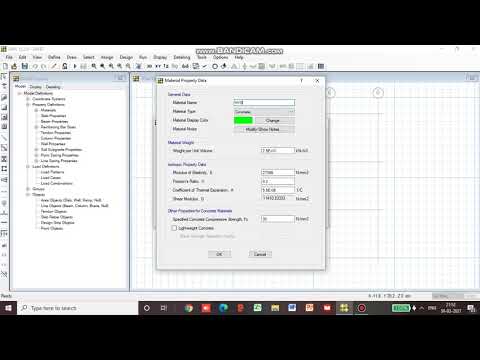 Design of Raft Footing in Safe Part1